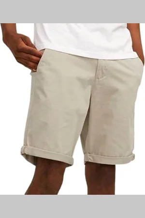 JACK & JONES Herren Chino Shorts Regular Fit 12165604, ,XL
