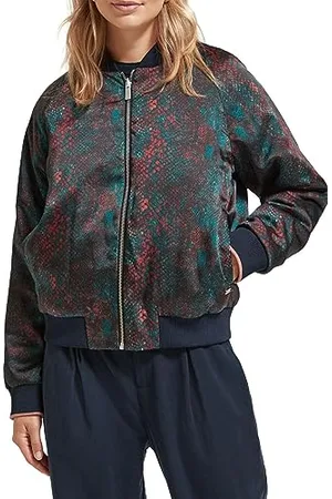 Scotch&Soda Damen Reversiible Bomber Jacket Wendebomber, , M