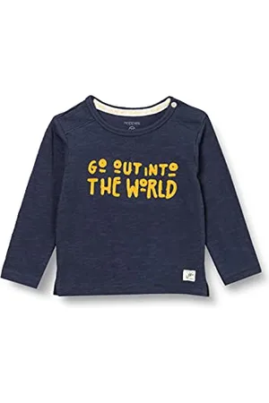 Noppies Baby-Jungen B LS Tilburg T-Shirt, Dark Sapphire-P208, 62