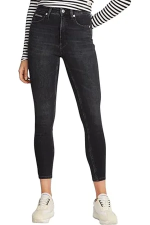 Calvin Klein Jeans HIGH RISE SUPER SKINNY ANKLE Enganliegend Damen, , 34W
