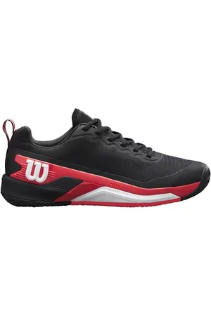 Wilson Herren Rush PRO 4.5 Clay Tennisschuh, Black/Infrared/White, 42 EU