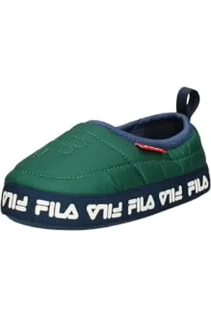 Fila COMFIDER Kids Hausschuh, Verdant Green Navy, 33 EU