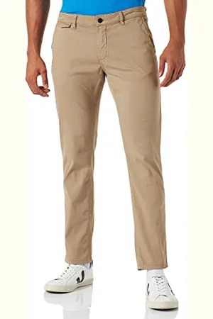 Camel Active Herren Regular Fit Houston Chino Klassische Hose, Braun, 30W / 32L