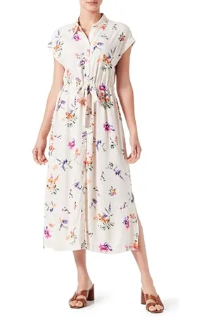 Y.A.S Y.A.S Beige Damen Kleid Y.A.Sasina Cs Midi Belt Dress S. Noos XL