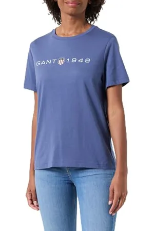 GANT Damen REG Printed Graphic T-Shirt, , Small