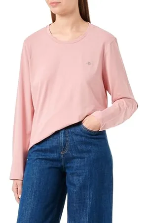 GANT Damen REG Shield LS T-Shirt, , XL