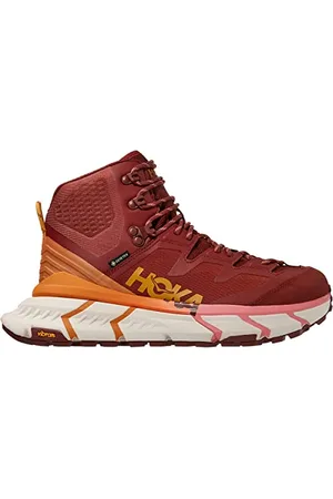 Hoka One One Unisex Tennine Hike GTX Damen Wanderschuh, Cherry Mahagoni Strawberry I, 38 EU