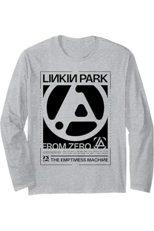 Linkin Park Schwarzweiß-Logo von Zero Box Langarmshirt
