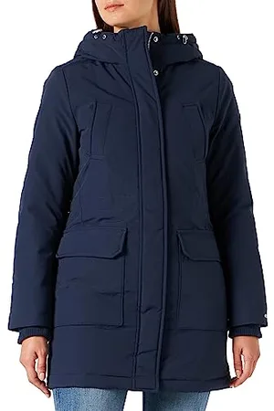 Tommy Hilfiger Damen Parka Technical Winter, (Twilight Navy), M
