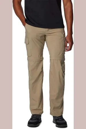 Columbia Herren Utility Umwandelbare 2-in1-Hose, Silver Ridge