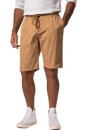 JP 1880 Herren, Große Größen, Bermuda, Chino, Schlupf, Bauchfit, Flexnamic