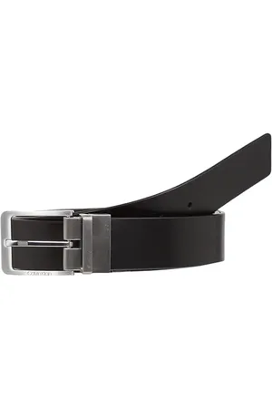 Calvin Klein ADJ/REV WARMTH 35MM Verstellbarer/umkehrbarer Gürtel Herren, Schwarz (Ck Black Smooth/Dark Brown Smooth), 125
