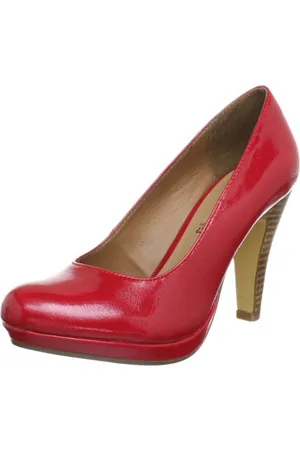 QS by s.Oliver Casual 5-5-22440-30, Damen Pumps, (Chili Patent 523), EU 38