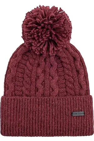 Pepe Jeans Damen Tallis Hat Beanie Hat, Red (Burgundy), One Size