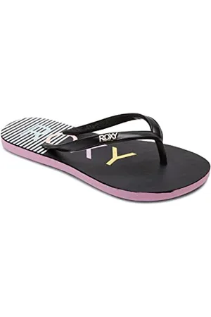 Roxy Viva Stamp Ii Sandale, Black/Berry, 29 EU