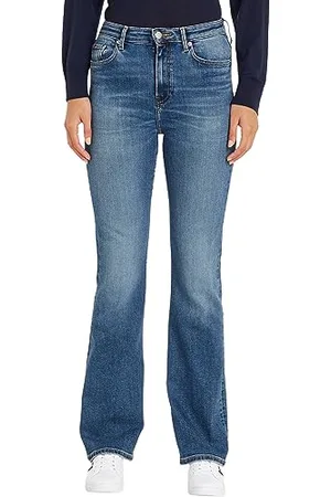 Tommy Hilfiger Damen Jeans Bootcut Leo Stretch, Blau (Leo), 28W / 32L