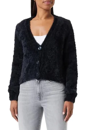 ONLY Damen Onliggy Ls Crop V-neck Cardigan Knt, , S
