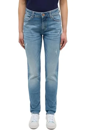 Mustang Damen Style Crosby Relaxed Slim Jeans, , 33W x 32L