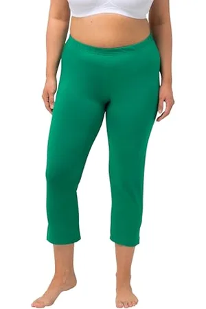 Ulla Popken Damen Caprihose Hose, , W32 / L32