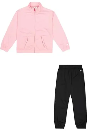 Champion Mädchen Legacy Script Shop G (405048) -Special Polywarpknit Semi-Dull High-Neck Trainingsanzug Kinder, , 13-14 Years