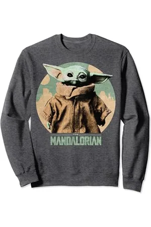 STAR WARS The Mandalorian The Child Faded Portrait Sweatshirt