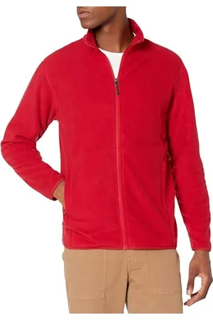 Amazon Herren Fleecejacke mit durchgehendem Reißverschluss (in Big und Tall erhältlich), , XXL