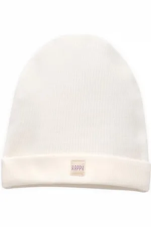 Pinókio Mütze Lilian, 95% Cotton 5% Elastane, Ecru, Mädchen, Gr 47-52(51)