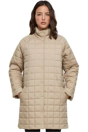 Urban classics Damen TB6148-Ladies Quilted Coat Jacke, , XS