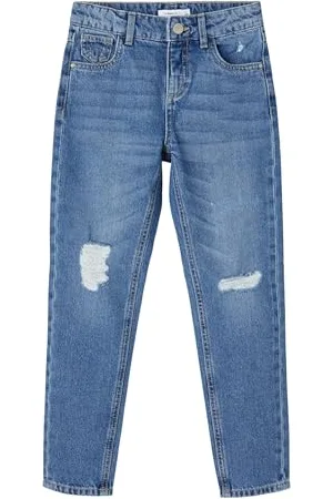NAME IT Damen NKFROSE DNMATANDO 2648 HW MOM Pant NOOS Jeans, , 116