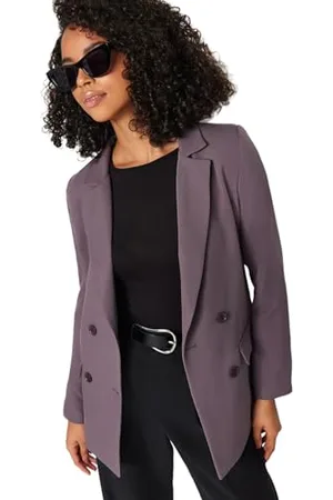 Trendyol Damen Gerade Lange Ärmel Regulär Blazerjacke