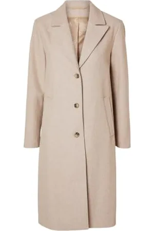 SELECTED Damen SLFNEW ALMA Wool Coat NOOS Mantel, , 38