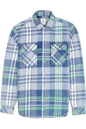 Garcia Herren Shirt Long Sleeve Hemd, , L