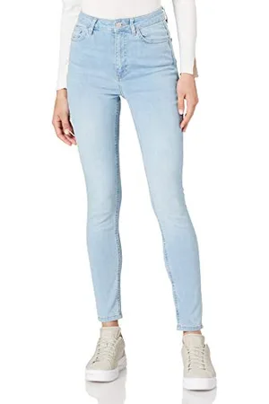 NA-KD Damen Skinny High Waist Jeans, , 34 EU