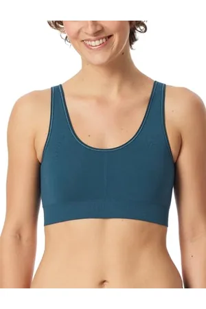 Schiesser Damen Bustier Nahtlos Casual Seamless Sport-BH, , L EU