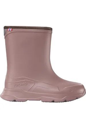 Viking Jungen Unisex Kinder Playrox Warm Snow Boot, Old Rose/Grey, 22 EU