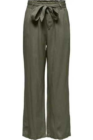 JDY Damen say Mw Linen Belt Pant WVN Noos Leinenhose, , 40 EU