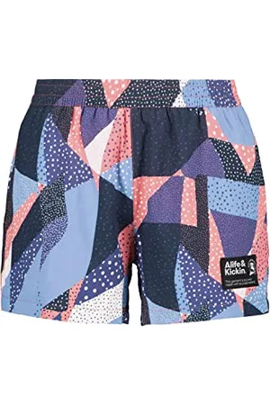 alife kickin ALIFE and Kickin OxanaAK A Shorts – Damen Stoff Shorts – Leichte Kurze Hose für Sommer & Freizeit – Bequem für Alltag & Urlaub L