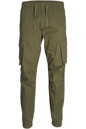 JACK & JONES Herren Cargohose JPSTKANE JJNOAH Cuffed -Relaxed Fit - S M L XL XXL, Größe:M, Farbvariante: 12242264
