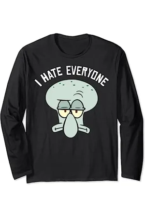 Spongebob SpongeBob Schwammkopf Thaddäus Ich Hasse Alle Langarmshirt