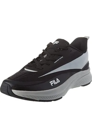 Fila Herren Beryllium Laufschuh, Black-Gray Violet, 44 EU