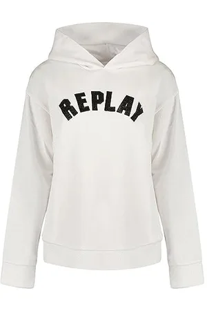 Replay Damen Hoodie aus Baumwollmix, (Mehrfarbig), XL
