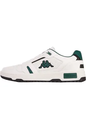 Kappa YELDES Unisex Sneaker, Weiß, 36 EU
