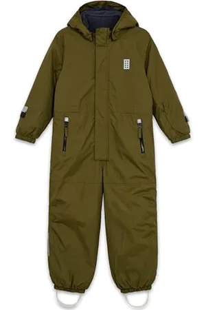KABOOKI Unisex LWJIPE 701-LEGO Tec Play Schneeanzug, Dunkle Khaki, 146