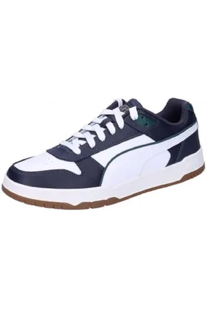PUMA Unisex RBD Game Low Sneaker, New Navy White-Dark Myrtle, 45 EU
