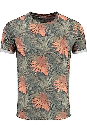 Key Largo Herren Mt Leaf Round T-Shirt, , M EU