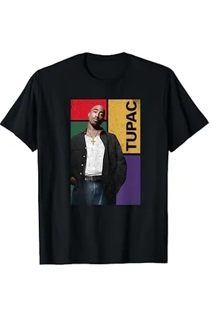 Tupac Shakur Tupac Vintage Squared T-Shirt