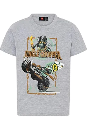 LEGO Wear Jungen Ninjago Djungle Shopper Lwtaylor 328 T-Shirt, , 152 EU