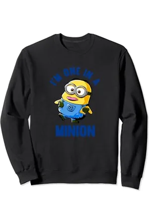 Minions Despicable Me Dave Tongue Out One In A Minion Sweatshirt