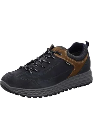 ARA Herren STRESA-GTX Sneaker, Blue,Marrone, 40 EU Weit