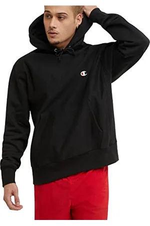 Champion Herren Hoodie, Reverse Weave, Fleece Comfortable Pullover Sweatshirt for Men Kapuzenpullover, , Medium
